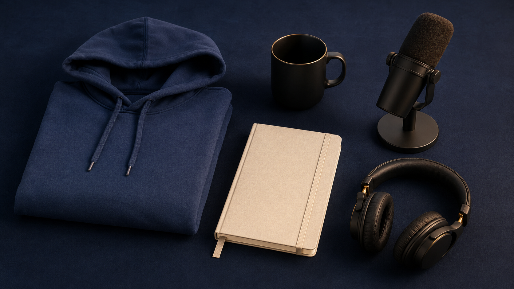 Podcast creator notebook and studio tools